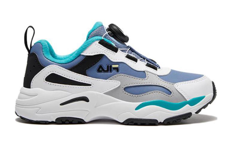 (GS) FILA Classic Sport Shoes 'White Blue' K15B341191PBW