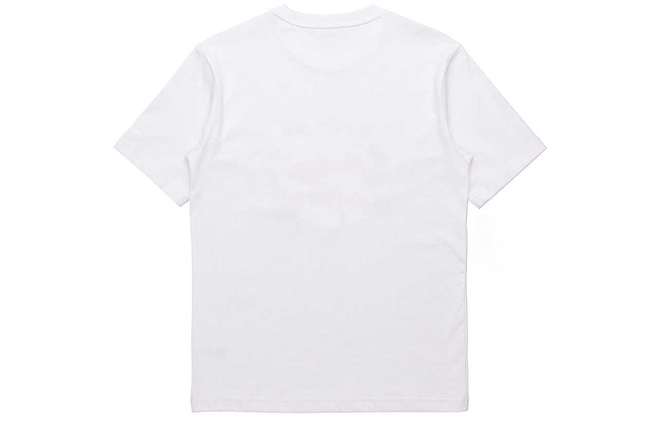Li-Ning Hoops Graphic T-shirt 'White' AHSR405-1