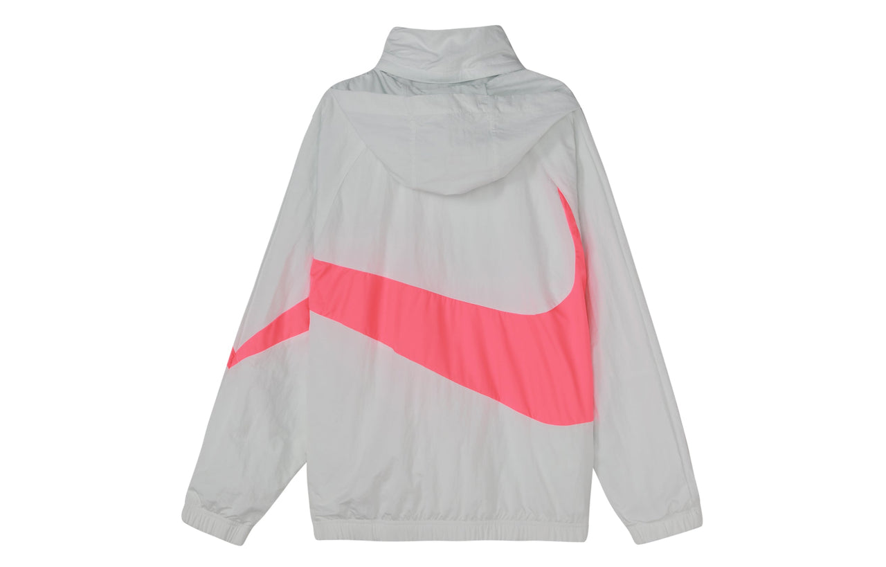 Nike Big Swoosh Half Zipper Jacket White AJ1404-122