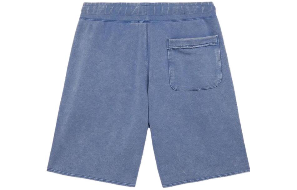 Men's Nike Alphabet Logo Straight Loose Casual Shorts Blue DV3315-410