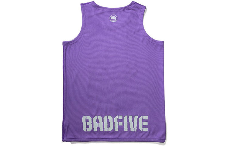 Li-Ning BadFive Reversible Basketball Jersey 'Purple White' AAYP305-2