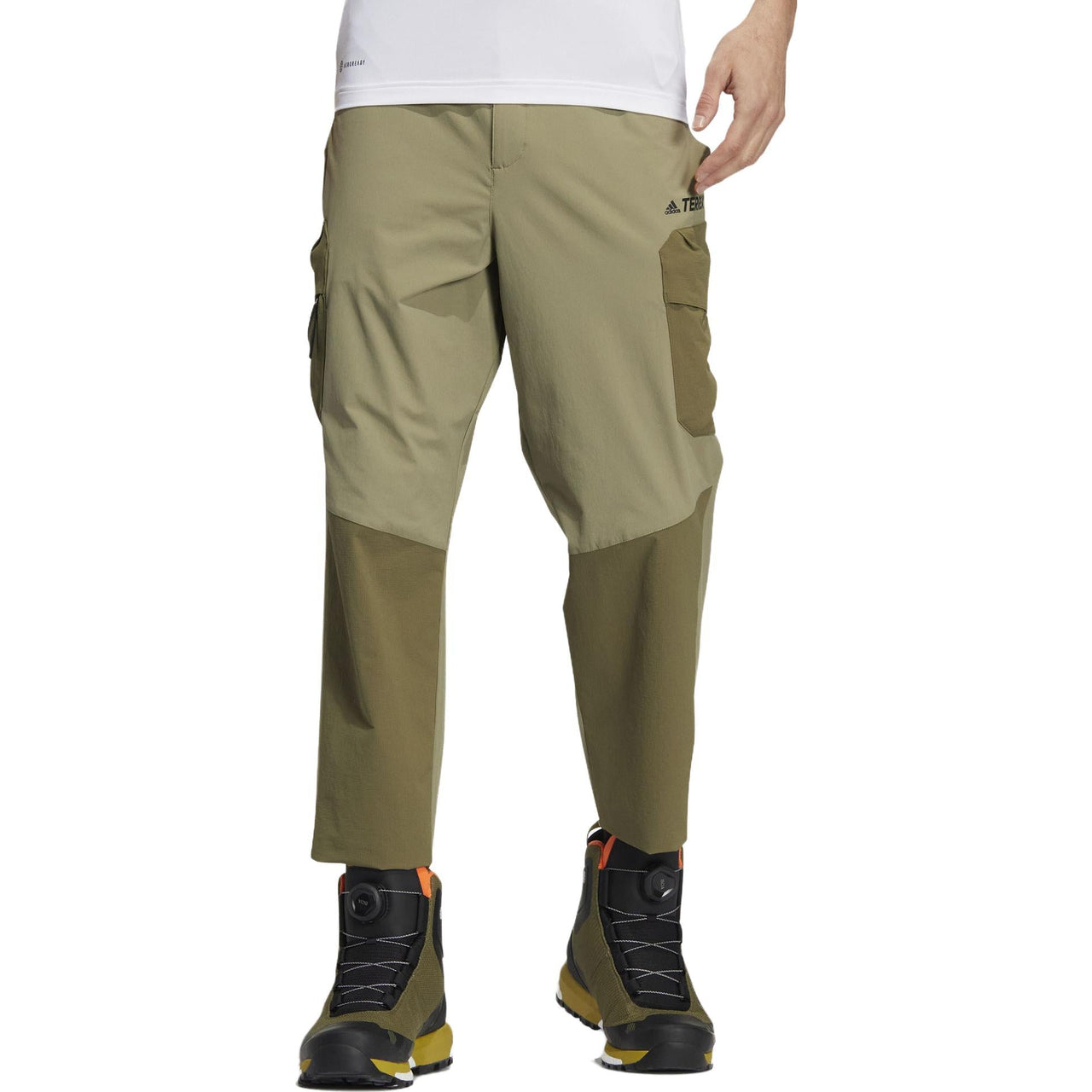 adidas Terrex Voyager Woven 7/8 Trousers 'Oliver Green' HN2054