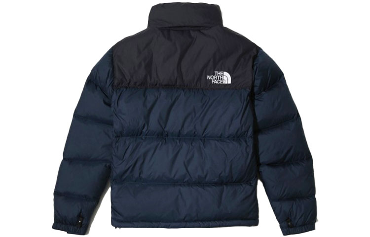 THE NORTH FACE Retro Nuptse Logo Print Padded Jacket 'Navy' NJ1DK50B