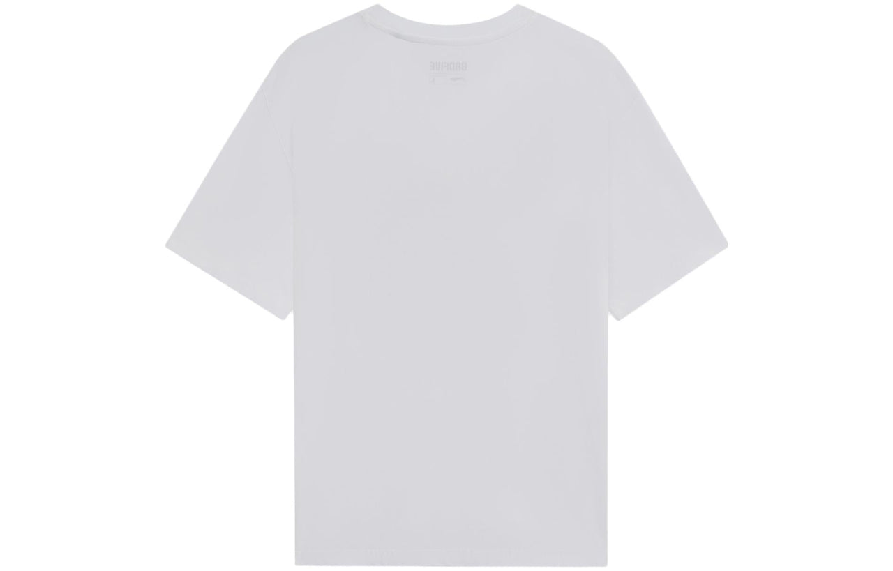 Li-Ning BadFive Plants Graphic Loose Fit T-shirt 'White' AHSS745-1