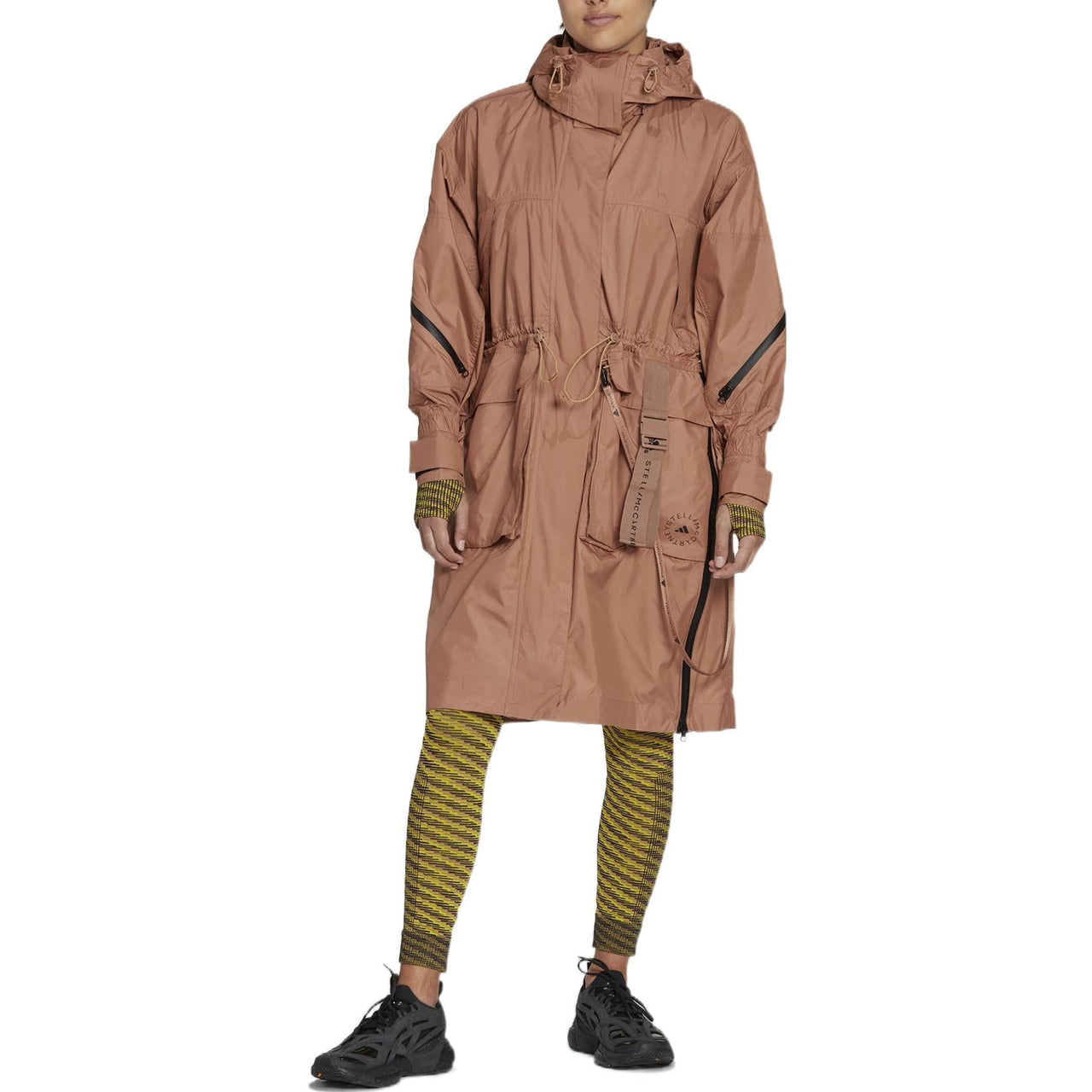 (WMNS) adidas By Stella McCartney Transition Jacket 'Tan' HI6088