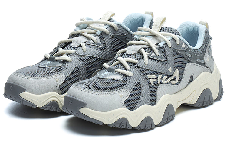 (WMNS) FILA Fluid 4 Sneakers 'Grey White' F12W322107FAD