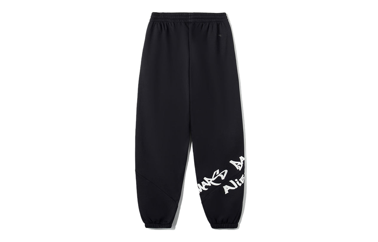 Li-Ning Counterflow Mars Graphic Joggers Sweatpants 'Black' AKLRF93-1