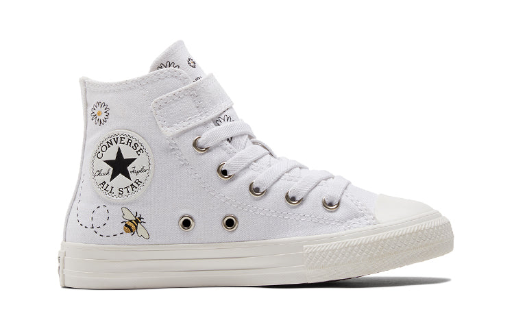 Converse Chuck Taylor All Star 1V Canvas Shoes K White/Black A01619C