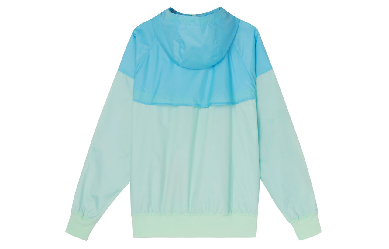 Nike Windrunner Full-Zip Drawstring Hoodie 'Blue' DA0002-379
