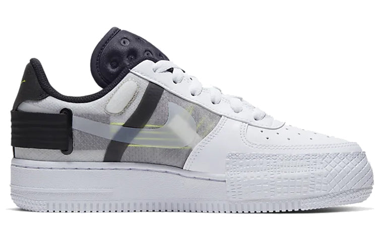 (GS) Nike Air Force 1 Type 'White Black Volt' BQ4793-101