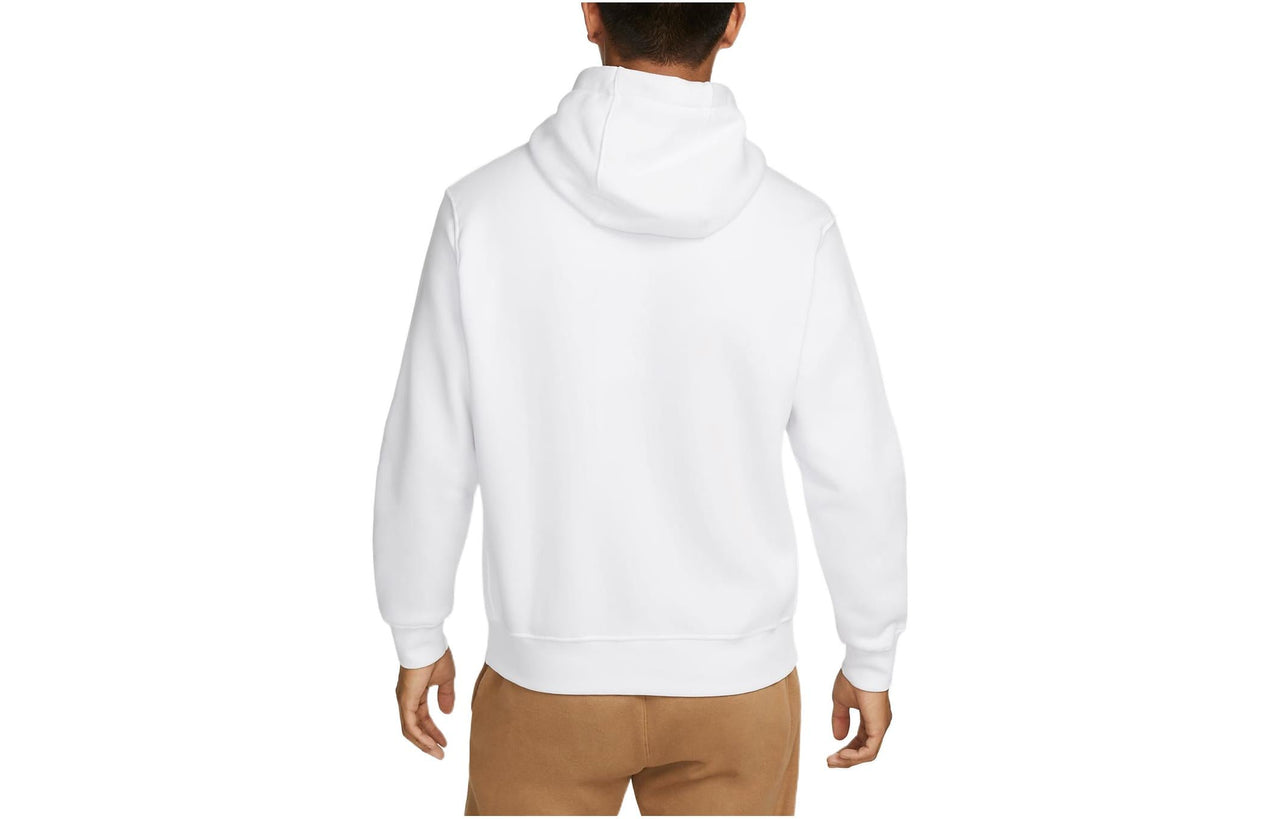 Nike NSW Coffee Bean Graphic Hoodie 'White' DX6513-100