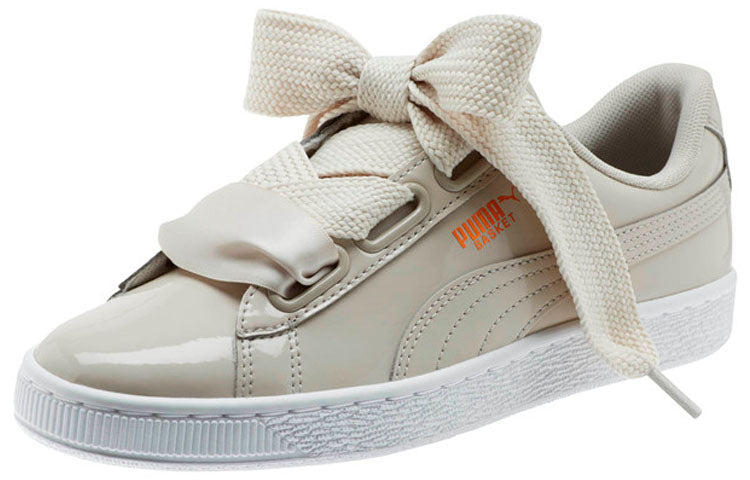 (WMNS) PUMA Basket Heart Patent 'Silver Grey' 363073-22