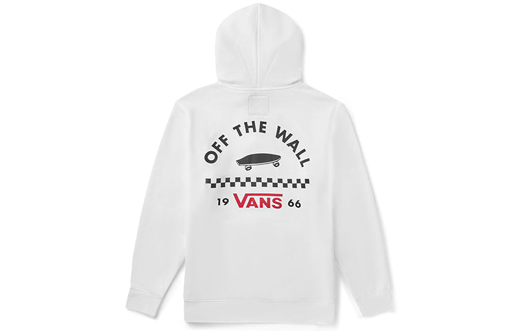 Vans Skateboard Graphic Logo Hoodie 'White' VN0A4BP8WHT