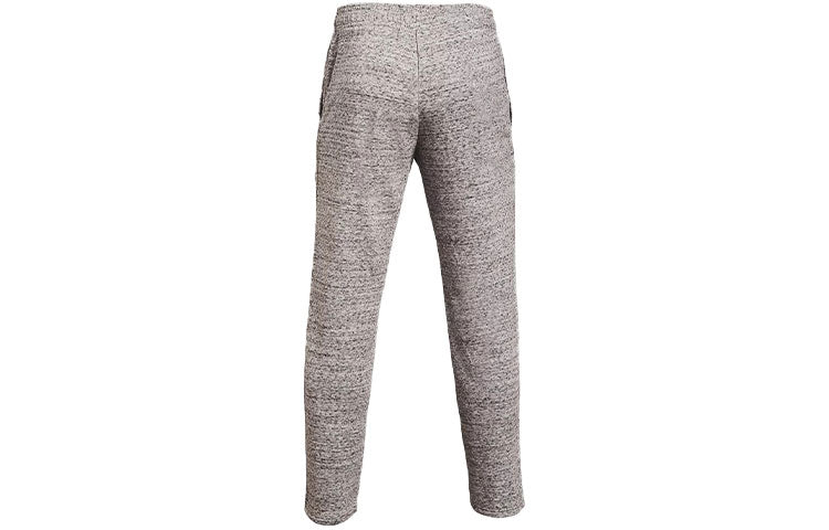 Under Armour Rival Terry Logo Fleece Sweatpants 'Grey' 1361644-112