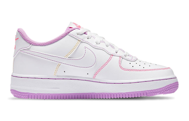 (GS) Nike Air Force 1 '07 Low 'Contrast Stitch - Fuchsia Glow' CW1575-110