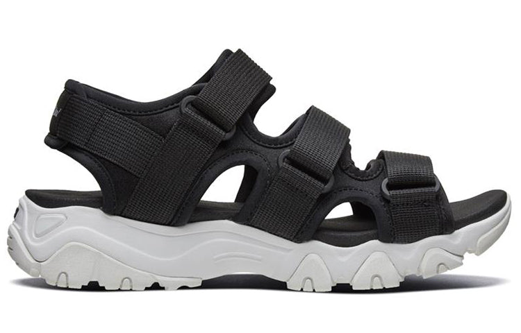 (WMNS) Skechers D'lites 2.0 Sandals Black 88888342-BLK