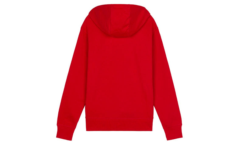 New Balance Big Logo Sweat Pullover Hoodie 'Red' AMT03558-REP