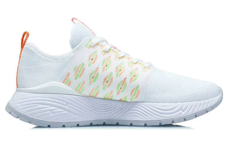 (WMNS) Li-Ning Soft 'White Neon Apricot' ARSR020-2