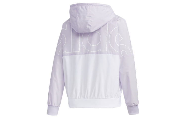 (WMNS) adidas neo FAV WB 1 Jacket 'Light Purple White' GJ5331