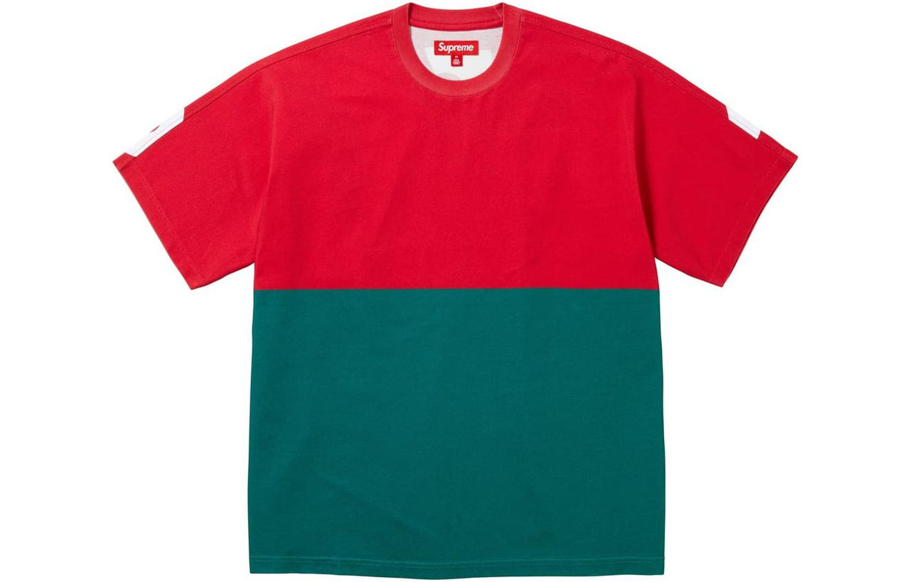 Supreme FW23 Week7 Split T-shirt 'Red' SUP-FW23-127
