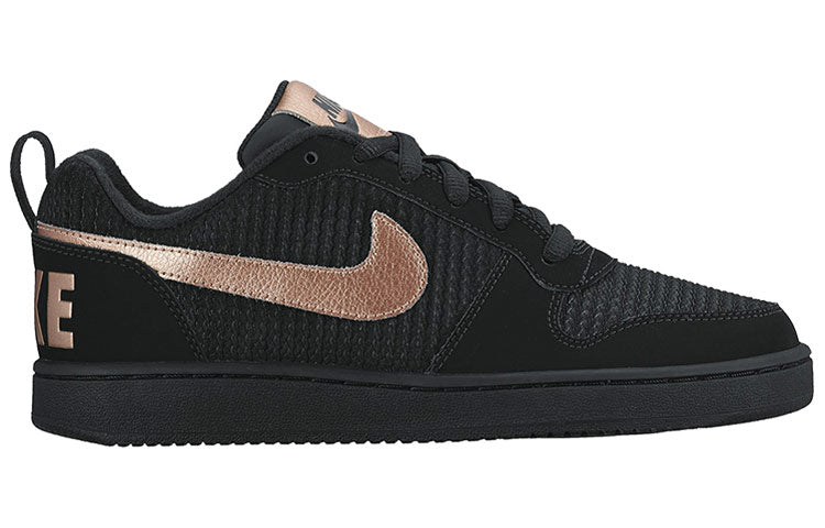 (WMNS) Nike Court Borough Low Black/Golden 861533-002