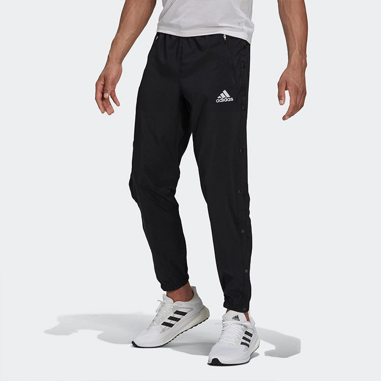 Men's adidas Fast Snap Pant Running Sports Pants/Trousers/Joggers Black GT9750