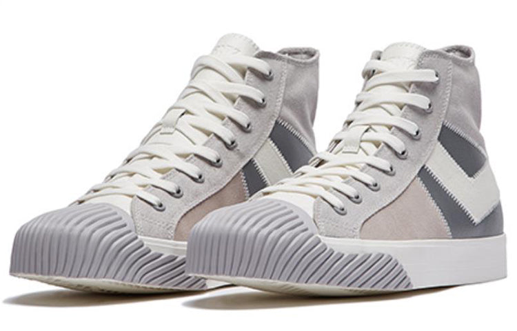 PONY Shooter High Canvas Shoes Grey 01M1SH06KG