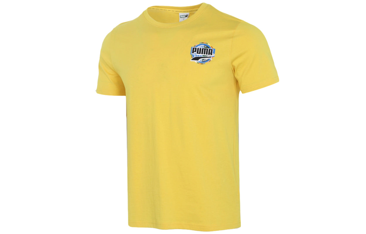 PUMA Graphic T-Shirt 'Yellow Black' 531307-37