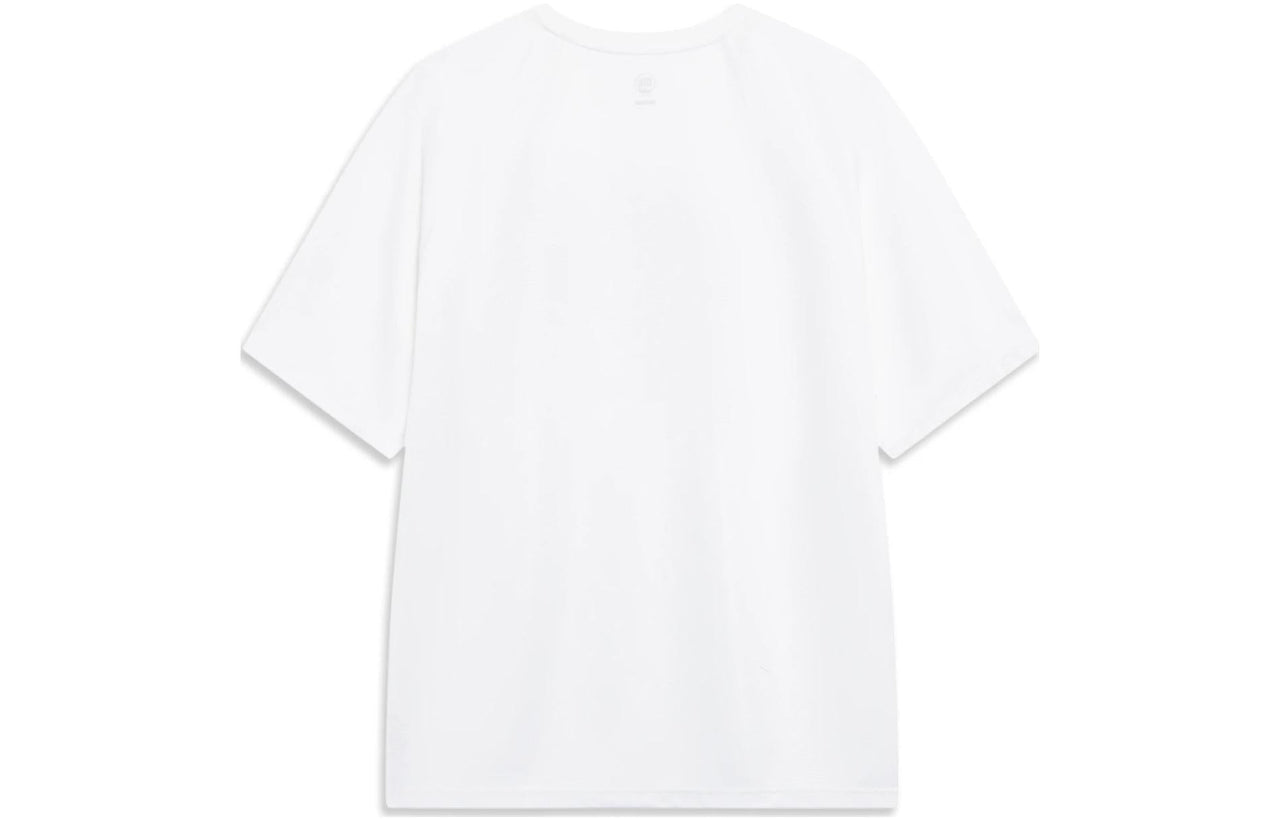 Li-Ning BadFive Logo T-shirt 'White Blue' ATST087-1
