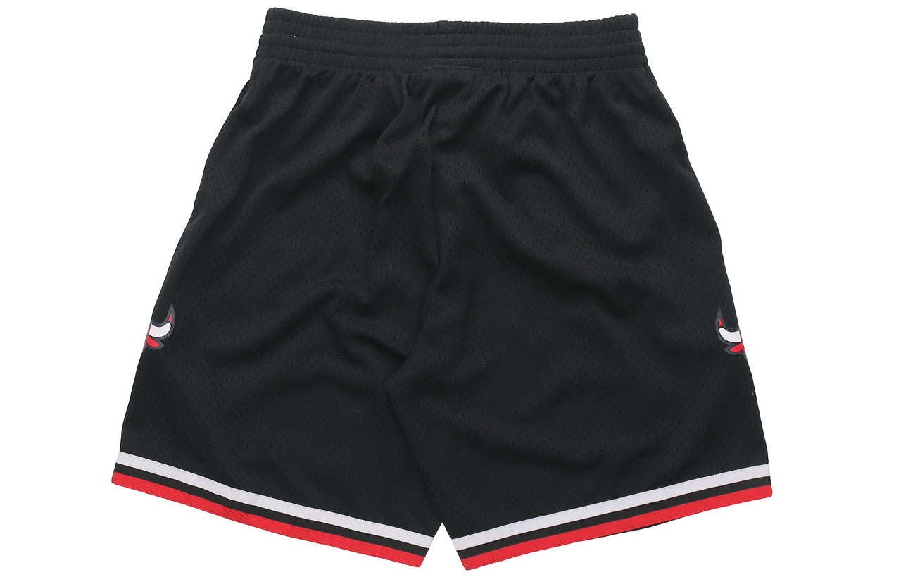 Mitchell & Ness NBA Swingman Shorts Chicago Bulls Alternate 1997-98 'Black Red' SMSHAC18023-CBUBLCK97