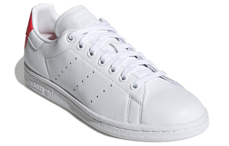 (WMNS) adidas originals STAN SMITH 'White Red' EE5853