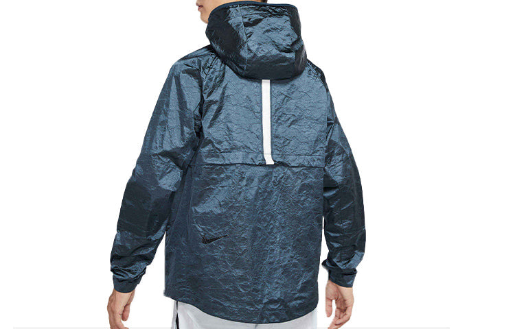 Nike Nsw tech pack Woven Hooded Jacket Blue CU3759-458
