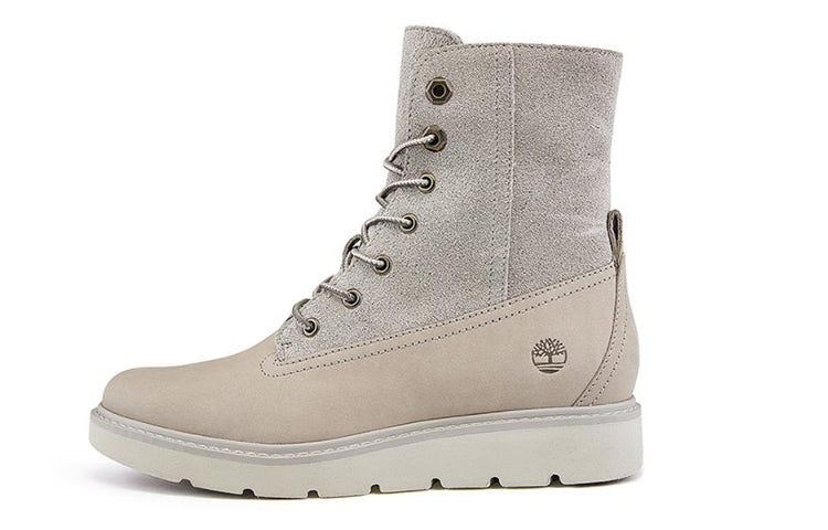 (WMNS) Timberland Auth Teddy Fleece 'Winter White Nubuck' A1S7GW