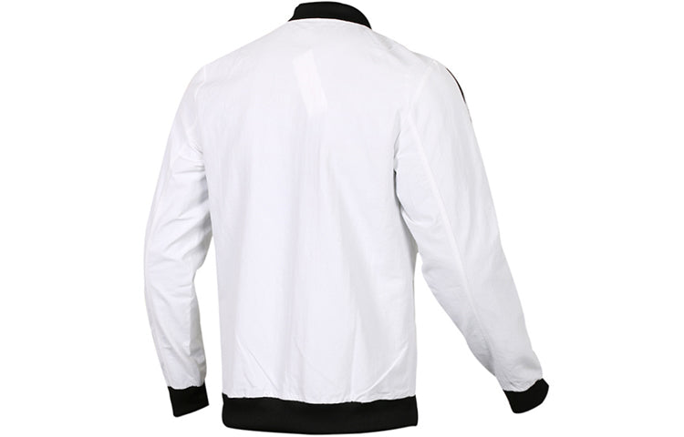 adidas neo M Wnd Brkr Bmbr Woven Athleisure Casual Sports Jacket White CZ1720
