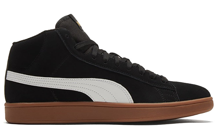 PUMA Smash V2 Mid 'Black White Brown' 366923-09