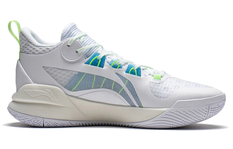 Li-Ning Sonic 10 TD Team 'White Green' ABPS015-1
