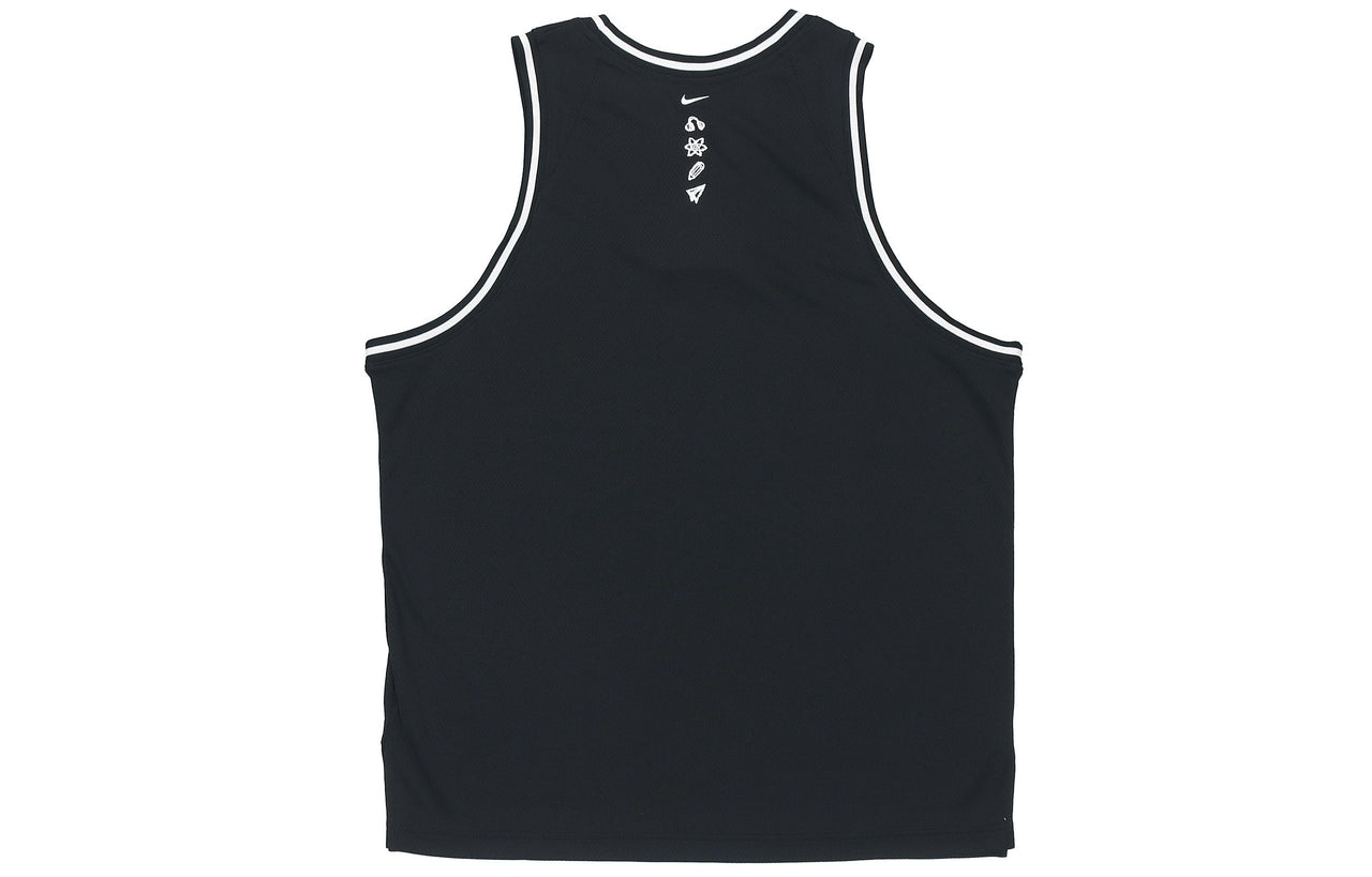 Nike Men's 2021 Summer New Colorful Logo Top Sleeveless T-shirt Multicolor DJ5217-010