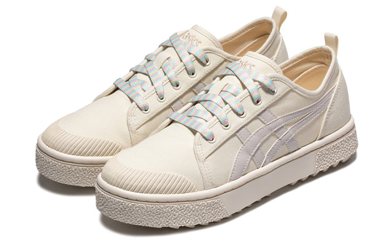 (WMNS) ASICS Court Trail Casual Shoes Beige/White 1203A147-750