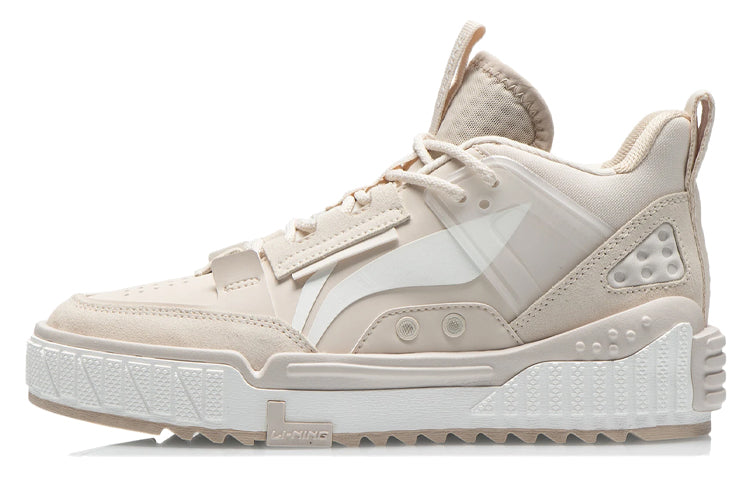 (WMNS) Li-Ning No.258 Mid 'White Grey Pink' AGCR312-3