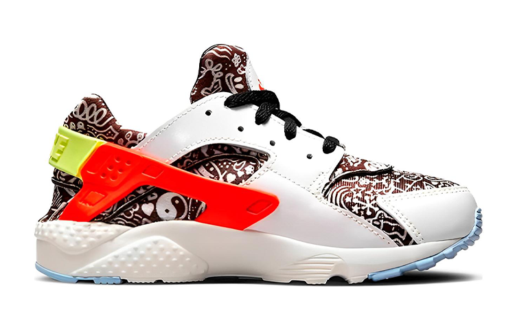 (PS) Nike Huarache 'White Red Black' DV2270-100