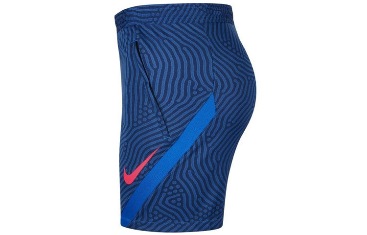 Nike Strike Training Shorts 'Blue Red' CD0569-410