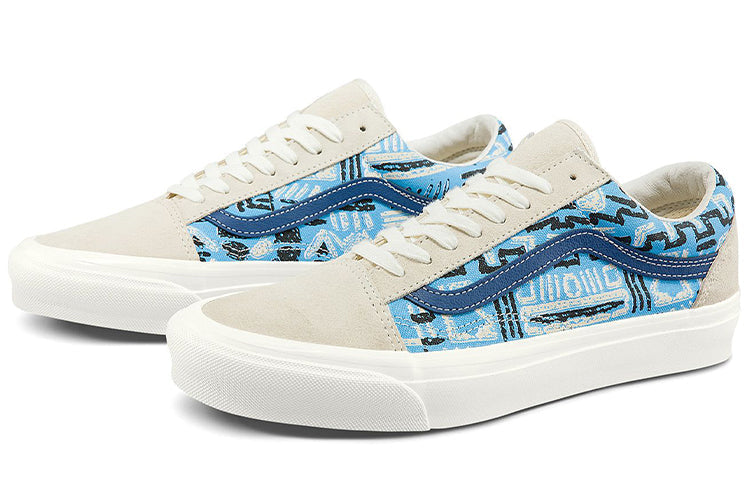 Vans Unisex Vault OG Old Skool LX Sneakers Blue VN0A4P3X92N