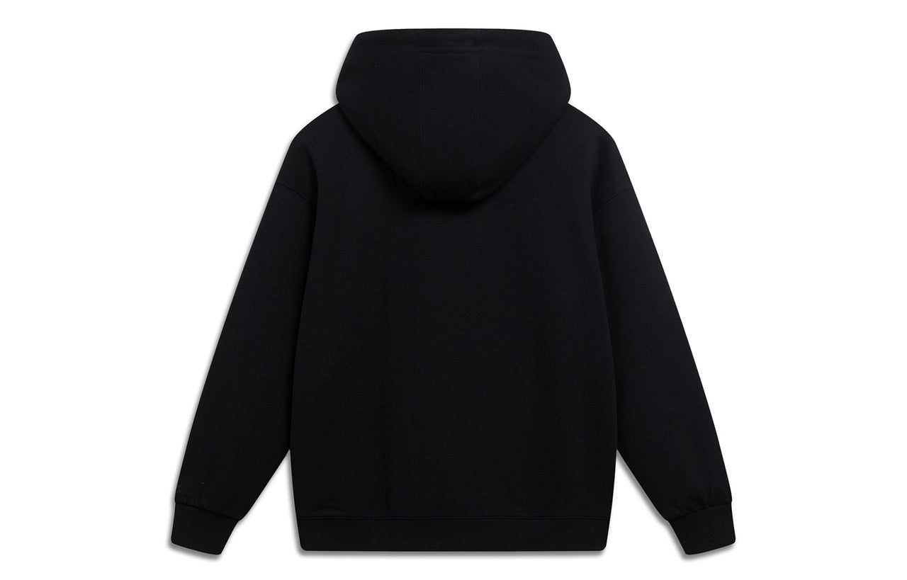 Li-Ning Hoops Cartoon Graphic Hoodie 'Black' AWDT551-4