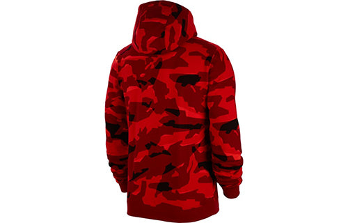 Men's Nike Sports Stay Warm Hooded Casual Red AR2868-677