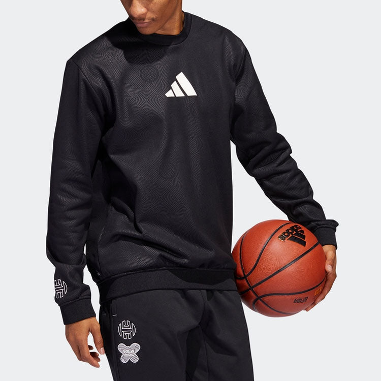 Men's adidas Logo Printing Basketball Sports Black HC7676