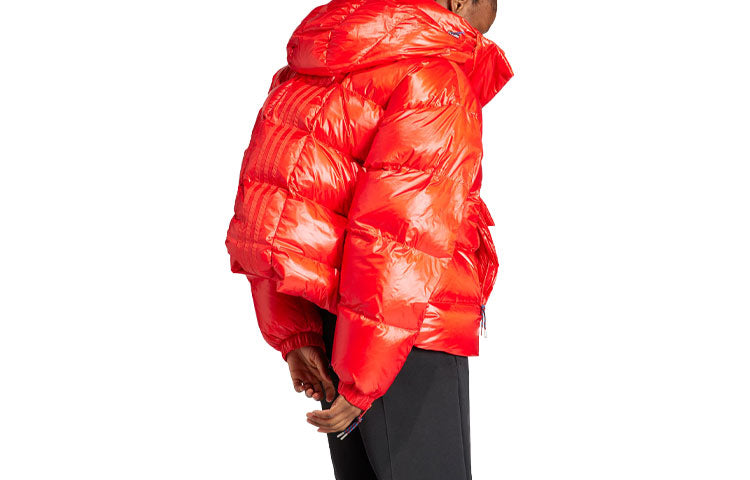 (WMNS) adidas Originals Puffed Throw-Over Jacket 'Orange' IR7114