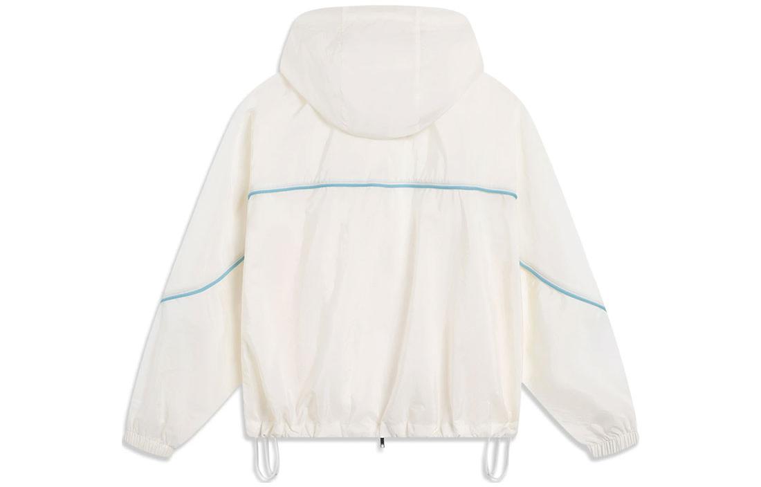 (WMNS) Li-Ning Athletics Sportswear Jacket 'White' AFDT434-6