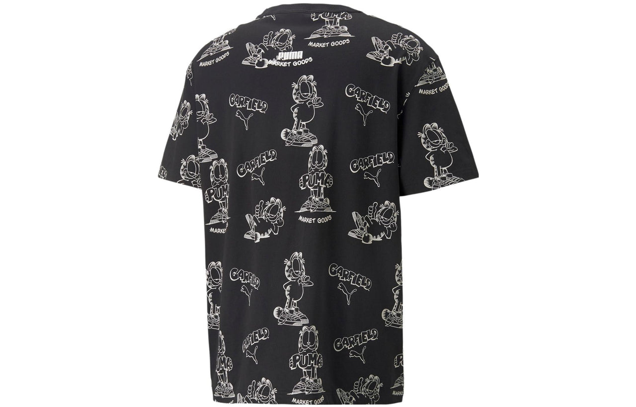 PUMA x GARFIELD Printed Tee 'Black' 534434-01