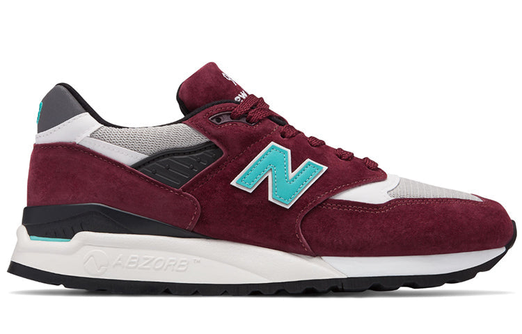 New Balance 998 'Burgundy Teal' M998AWC