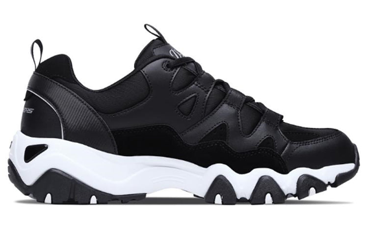 Skechers D'Lites 2.0 Running Shoes Black/White 999042-BLK